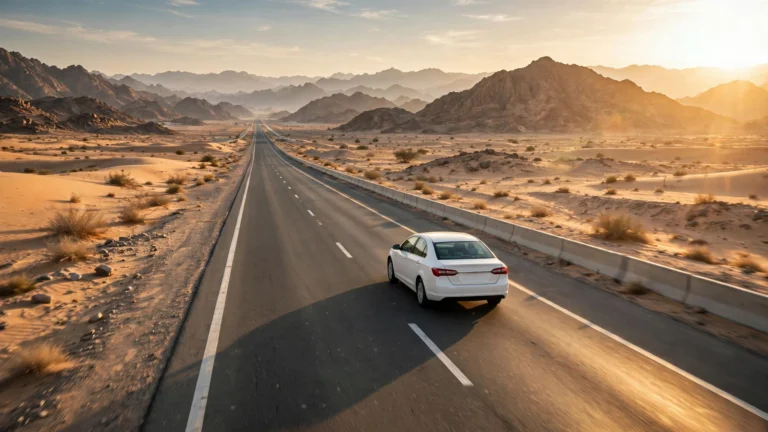 Jeddah to Madinah journey by private taxi